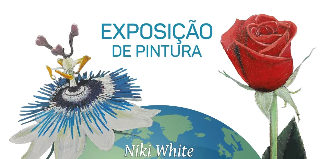 Read more about the article Niki White expõe “Flores do mundo” em Vouzela